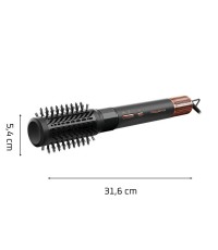 Rowenta UB9820E0 Ηλεκτρική Βούρτσα Μαλλιών για Ίσιωμα & Μπούκλες με Αέρα