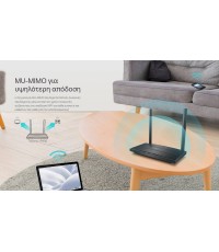 TP-LINK Archer VR400 v3 VDSL2 Ασύρματο Modem Router Wi‑Fi 5 με 4 Θύρες Gigabit Ethernet