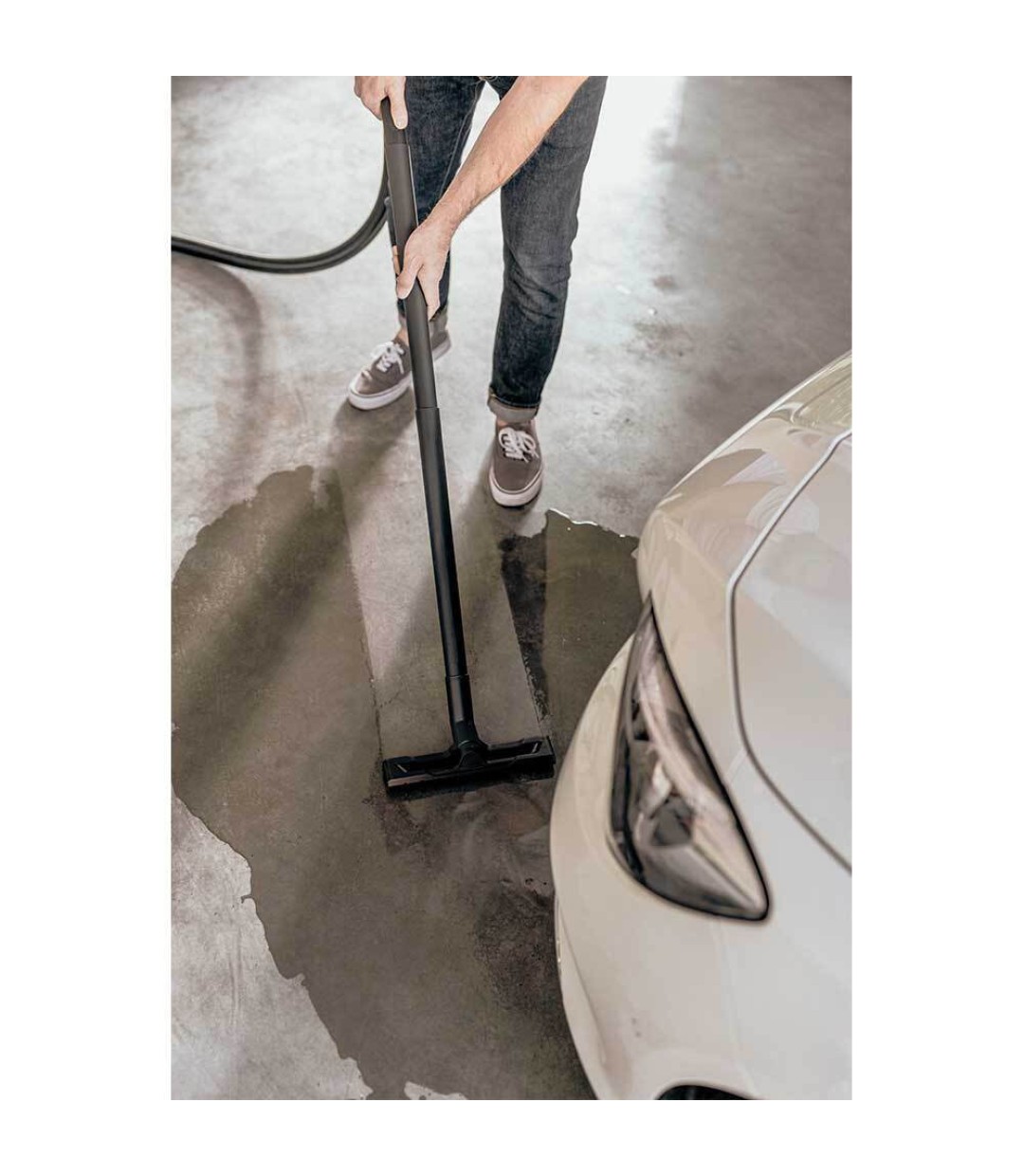 Karcher WD 3 V-17/4/20 Σκούπα Υγρών / Στερεών 1000W με Πλαστικό Κάδο 17lt