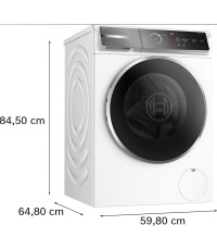  Bosch Πλυντήριο Ρούχων 11kg με Τεχνολογία Ατμού 1351 Στροφών WGB264A0GR 