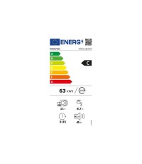 Whirlpool WH6FC11BS7 A0X Ελεύθερο Πλυντήριο Πιάτων για 11 Σερβίτσια NaturalDry Π45xY85εκ. Inox
