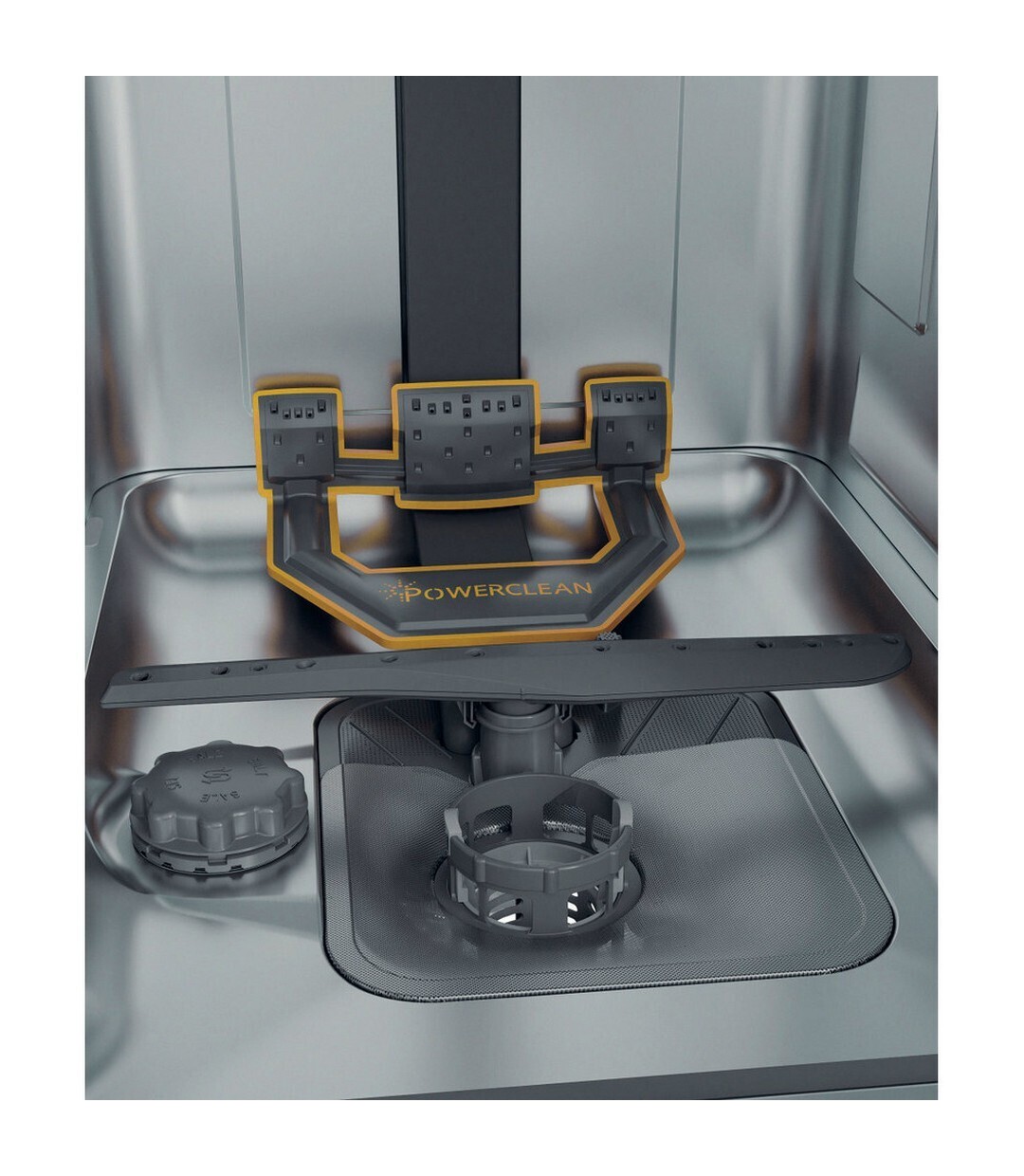 Whirlpool WH6FC11BS7 A0X Ελεύθερο Πλυντήριο Πιάτων για 11 Σερβίτσια NaturalDry Π45xY85εκ. Inox