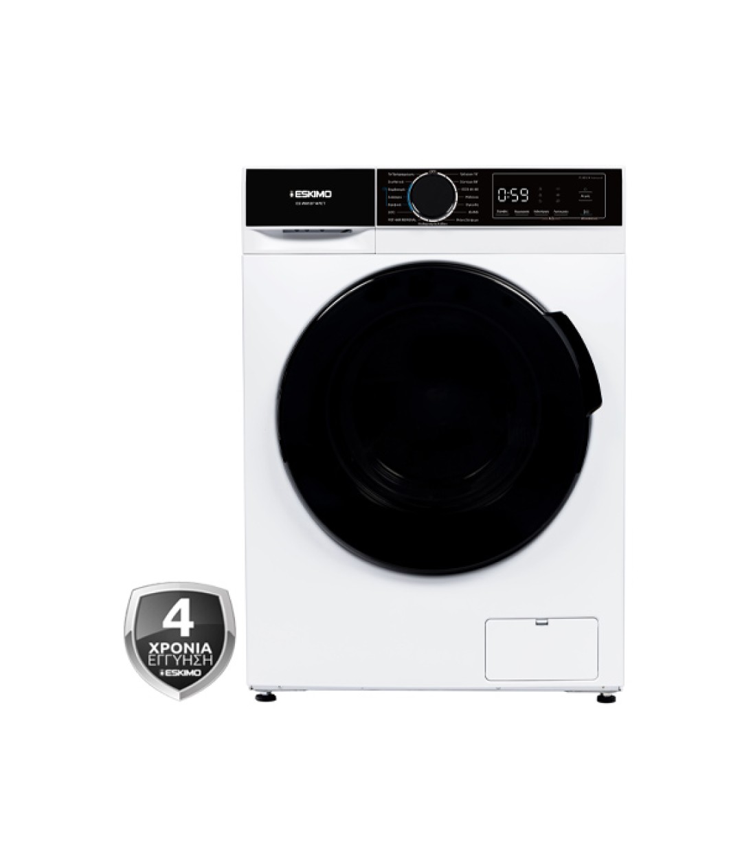 Eskimo ES WM10F14PET Πλυντήριο Ρούχων 10kg 1400 Στροφών
