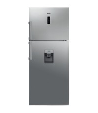 Whirlpool Ψυγείο Δίπορτο 419lt NoFrost Υ180xΠ70xΒ72.5εκ. Inox WT70E 832 X AQUA 