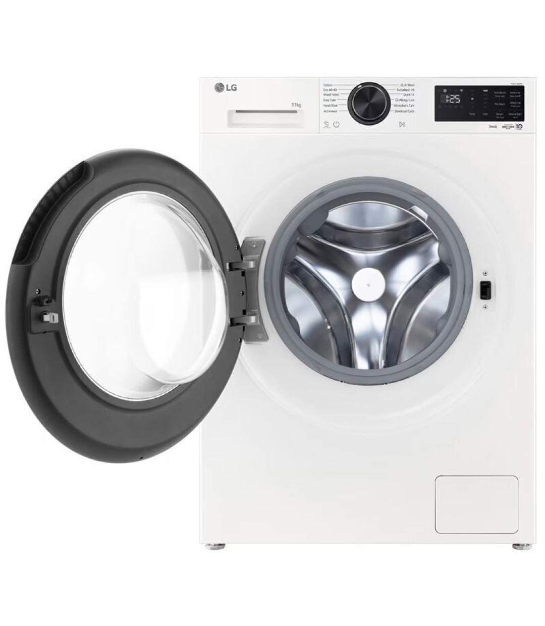  LG Πλυντήριο Ρούχων 11kg με Τεχνολογία Ατμού 1400 Στροφών ThinQ F4X5011TWB 