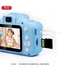 XO XJ01 Παιδική Φωτογραφική Μηχανή 40MP Οπτικού Ζουμ 8x Μπλε