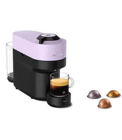 Krups Nespresso XN9206F0 Vertuo Pop Λιλά Μηχανή Espresso