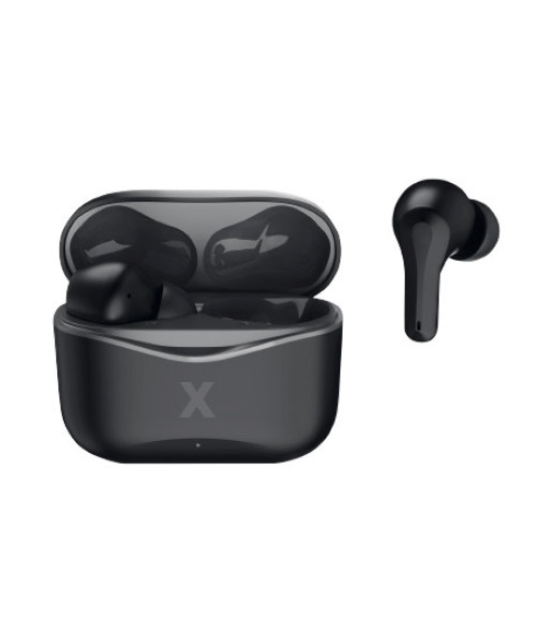 Maxlife MXBE-01 In-ear Bluetooth Handsfree Ακουστικά με Θήκη Φόρτισης Μαύρα