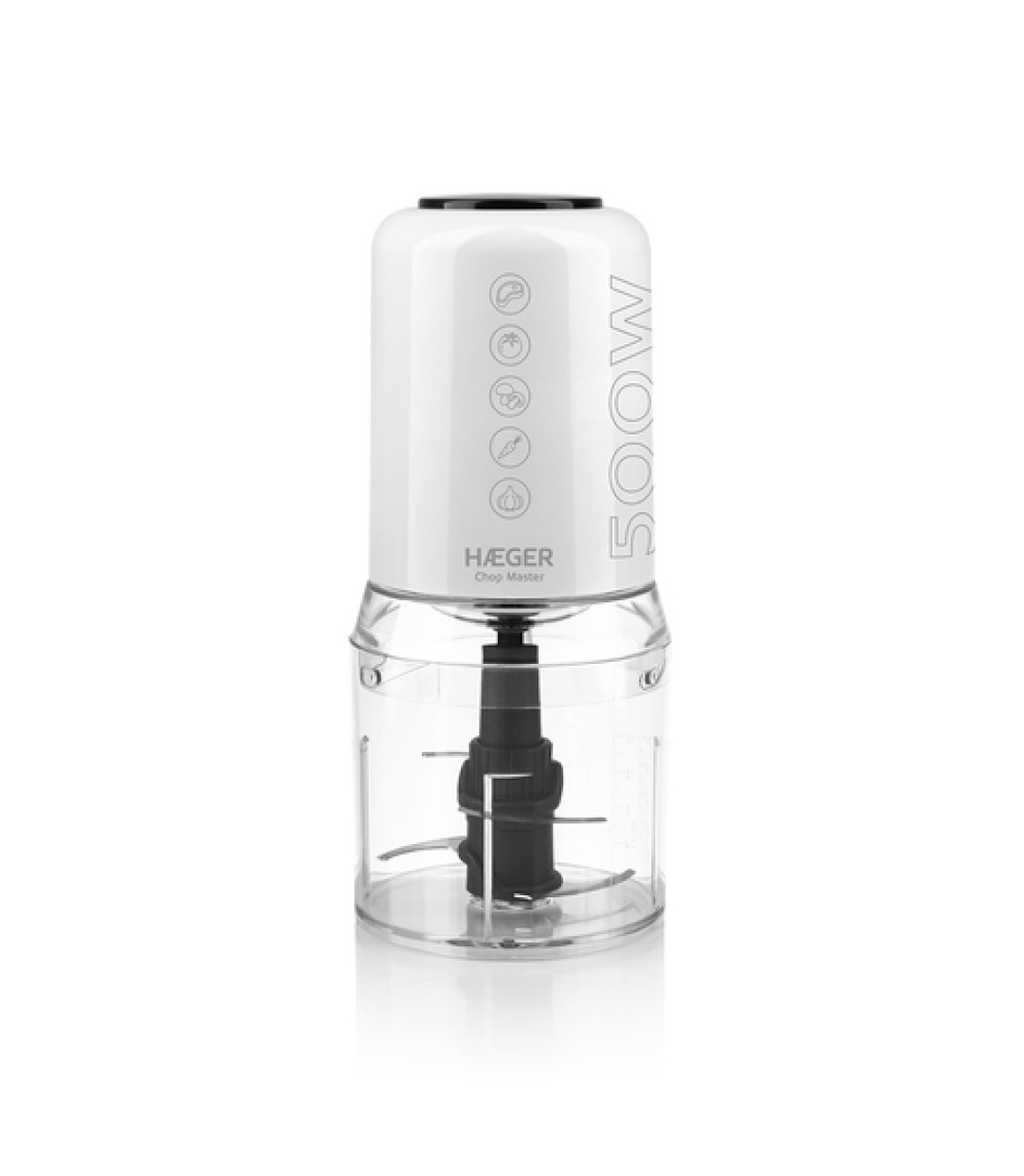 ΜΙΞΕΡ ΤΣΟΠΕΡ HAEGER CH-50W.008A 500W ΛΕΥΚΟ