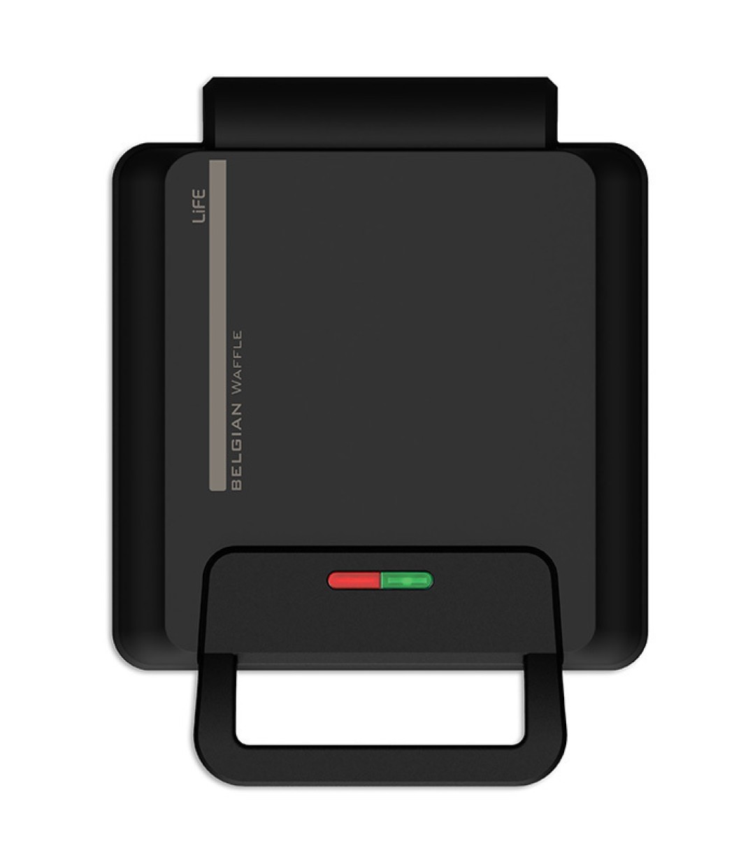 Life Belgian Waffle Maker Βαφλιέρα 2 Θέσεων σε Ορθογώνιο Σχήμα 1200W 221-0232