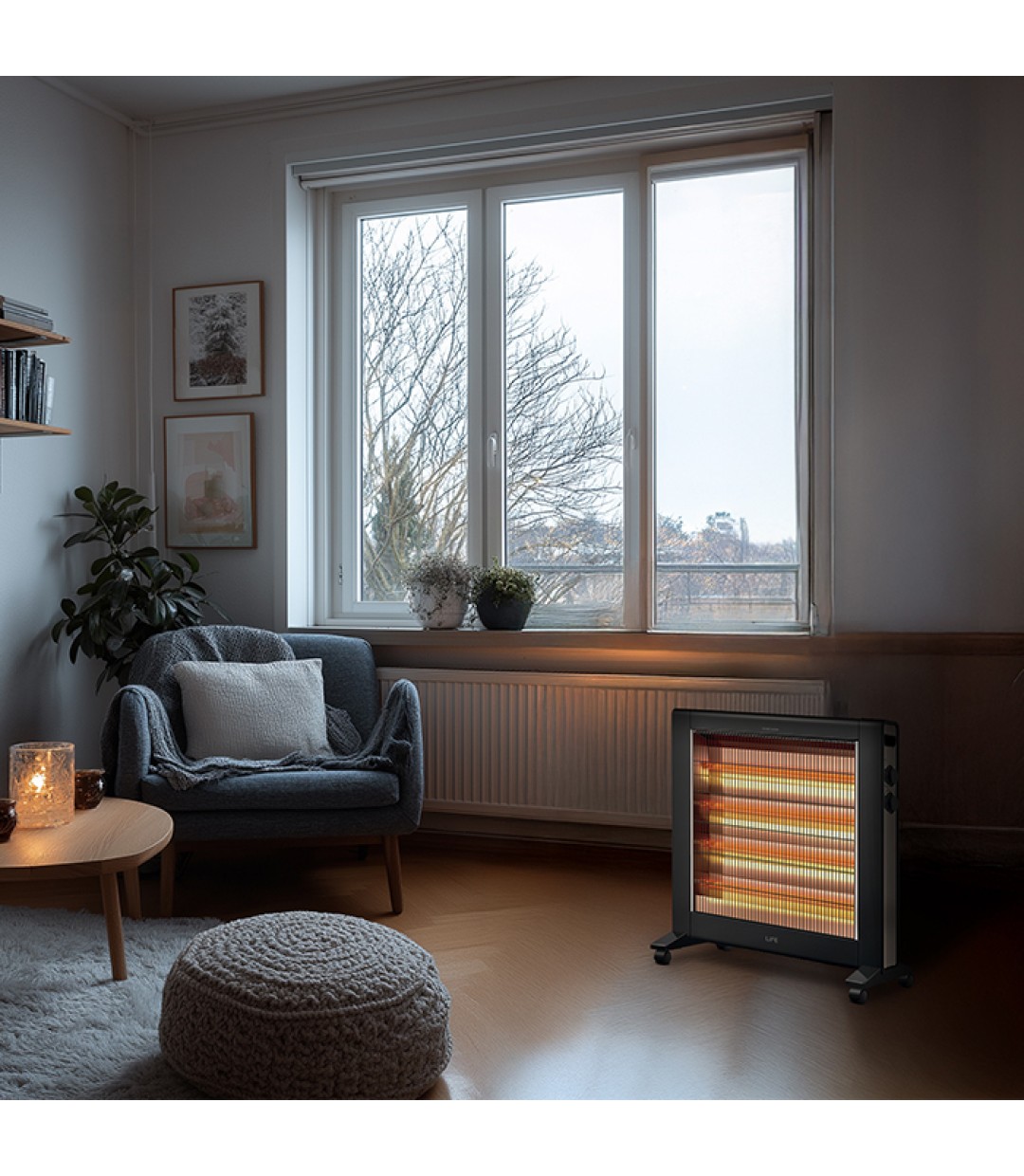 Life Habitat Σόμπα Χαλαζία με Θερμοστάτη 2800W