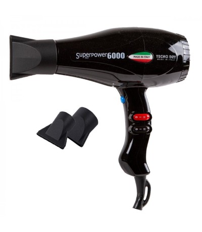 Tecno Dry Επαγγελματικό Πιστολάκι Μαλλιών SUPERPOWER 6000 2500W