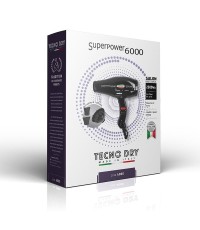 Tecno Dry Επαγγελματικό Πιστολάκι Μαλλιών SUPERPOWER 6000 2500W Tecno Dry Επαγγελματικό Πιστολάκι Μαλλιών SUPERPOWER 6000 2500W