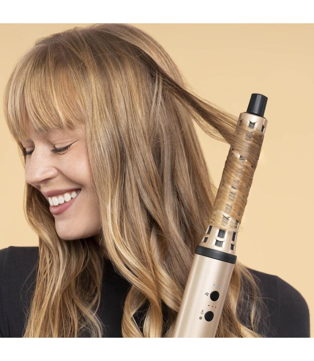 Demeliss Ηλεκτρική Βούρτσα με Αέρα για Ίσιωμα και Μπούκλες 1300W 102904