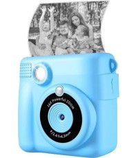 Lamtech Compact Φωτογραφική Μηχανή 2MP με Οθόνη 2.4" και Ανάλυση Video 1280 x 720 pixels Θερμικής Εκτύπωσης Γαλάζια