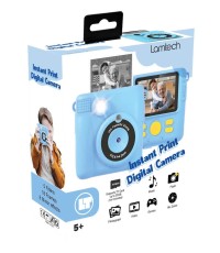 Lamtech Compact Φωτογραφική Μηχανή 2MP με Οθόνη 2.4" και Ανάλυση Video 1280 x 720 pixels Θερμικής Εκτύπωσης Γαλάζια