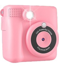 Lamtech Compact Φωτογραφική Μηχανή Θερμικής Εκτύπωσης Ροζ 114253