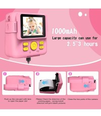 Lamtech Compact Φωτογραφική Μηχανή Θερμικής Εκτύπωσης Ροζ 114253