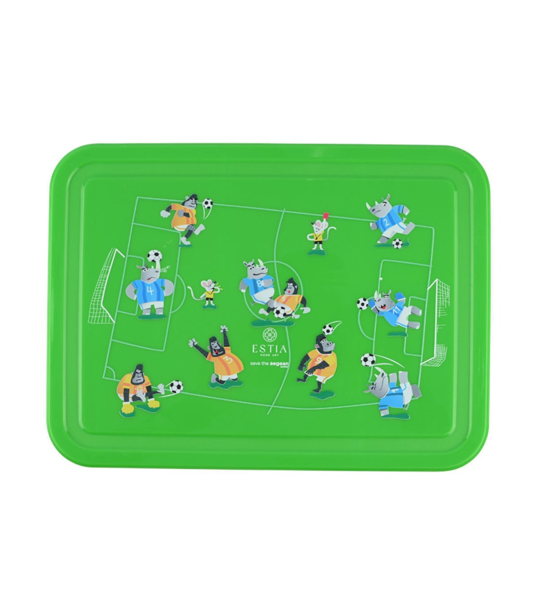 Estia Save The Aegean Πλαστικό Παιδικό Σετ Φαγητού 1.330lt Jungle Kick 
