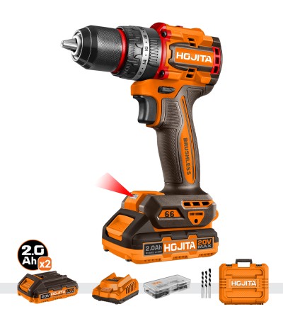 Δραπανοκατσάβιδο κρουστικό HOJITA HJCID 20668 E Βrushless 66Nm μπαταρίας 20V βαλιτσάκι - HOJITA (601000.0014)