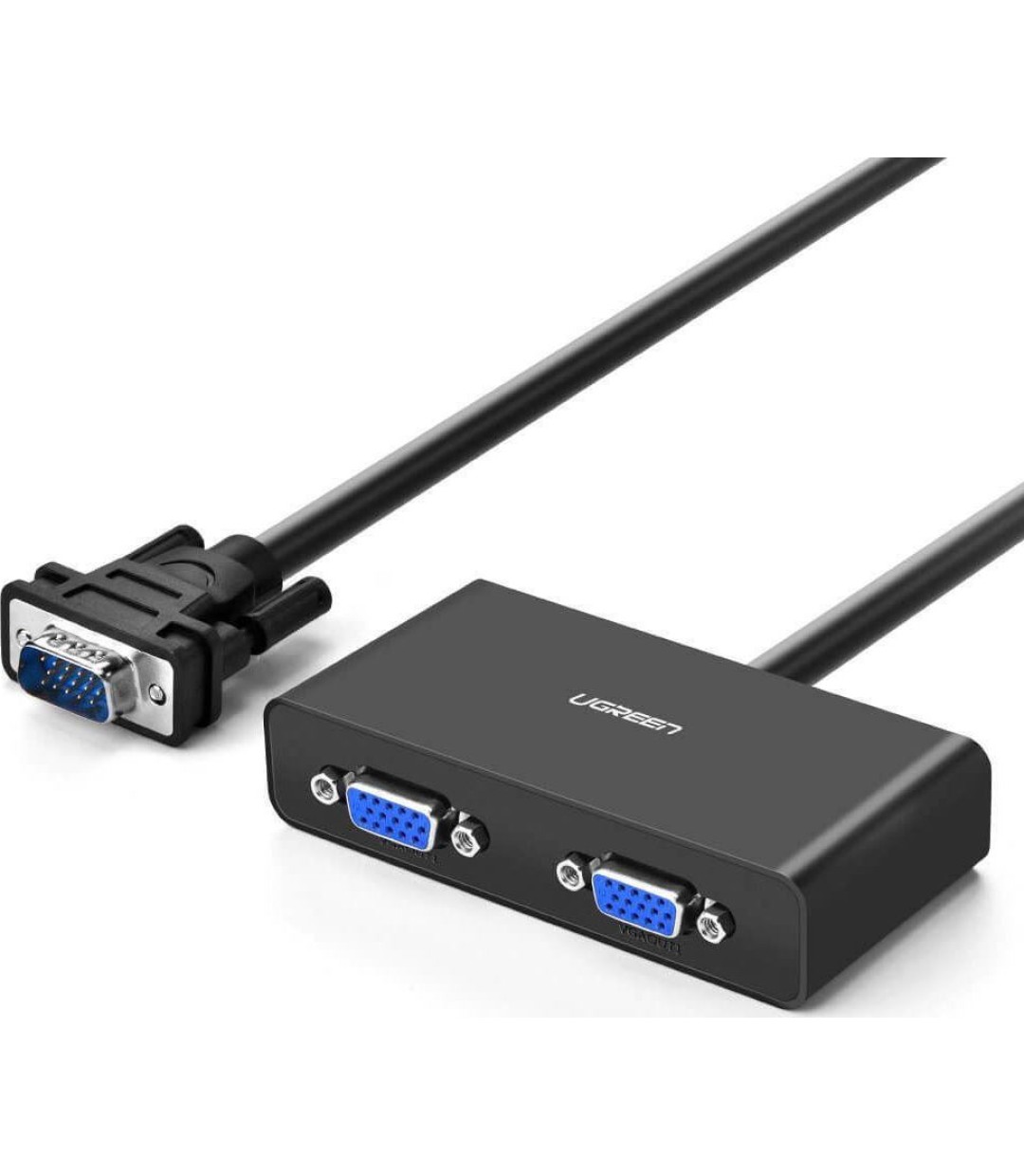 Ugreen Μετατροπέας VGA male σε VGA 2x female (20918)