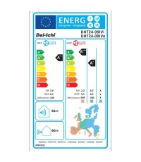 Dai-Ichi Κλιματιστικό Inverter 9000 BTU A++/A+ με Ιονιστή DHT24-09IVi/DHT24-09IVo Dai-Ichi Κλιματιστικό Inverter 9000 BTU A++/A+ με Ιονιστή DHT24-09IVi/DHT24-09IVo