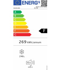Davoline HD W 251L DF SG Καταψύκτης Μπαούλο 246lt