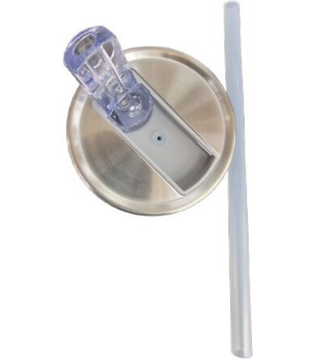 Estia Replacement Lid for Thermos 500ml Ανταλλακτικό Καπάκι για Θερμός 500ml από Πλαστικό Μαύρο 01-27292