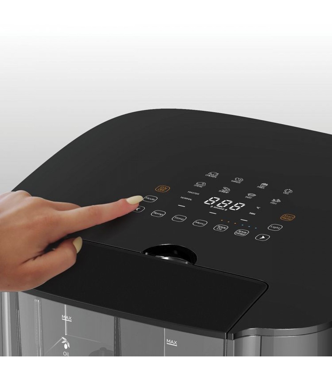 Rohnson Air Fryer 7lt Μαύρο R-2887