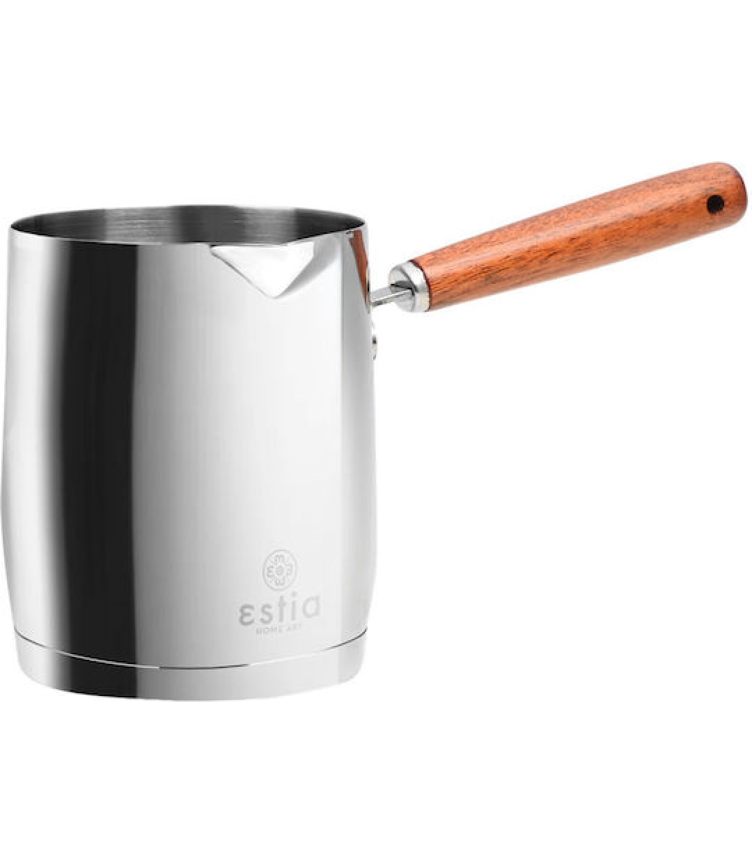 Estia Μπρίκι από Ανοξείδωτο Ατσάλι Mokka σε Ασημί Χρώμα 530ml