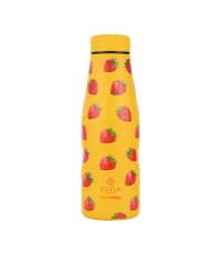 Estia Travel Flask Save the Aegean Ανακυκλώσιμο Μπουκάλι Θερμός Ανοξείδωτο BPA Free 500ml Berry Bright