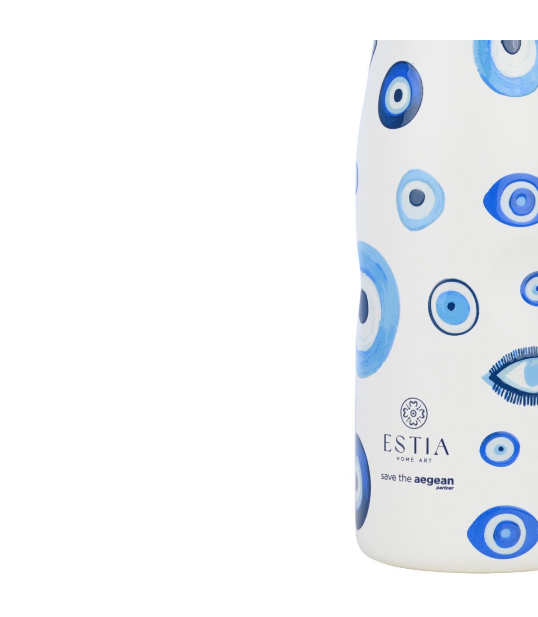 Estia Travel Flask Save the Aegean Μπουκάλι Θερμός Ανοξείδωτο BPA Free 500ml SPIRIT LUCK