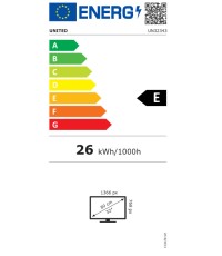 United Τηλεόραση 32" HD Ready LED UN32343 (2024)