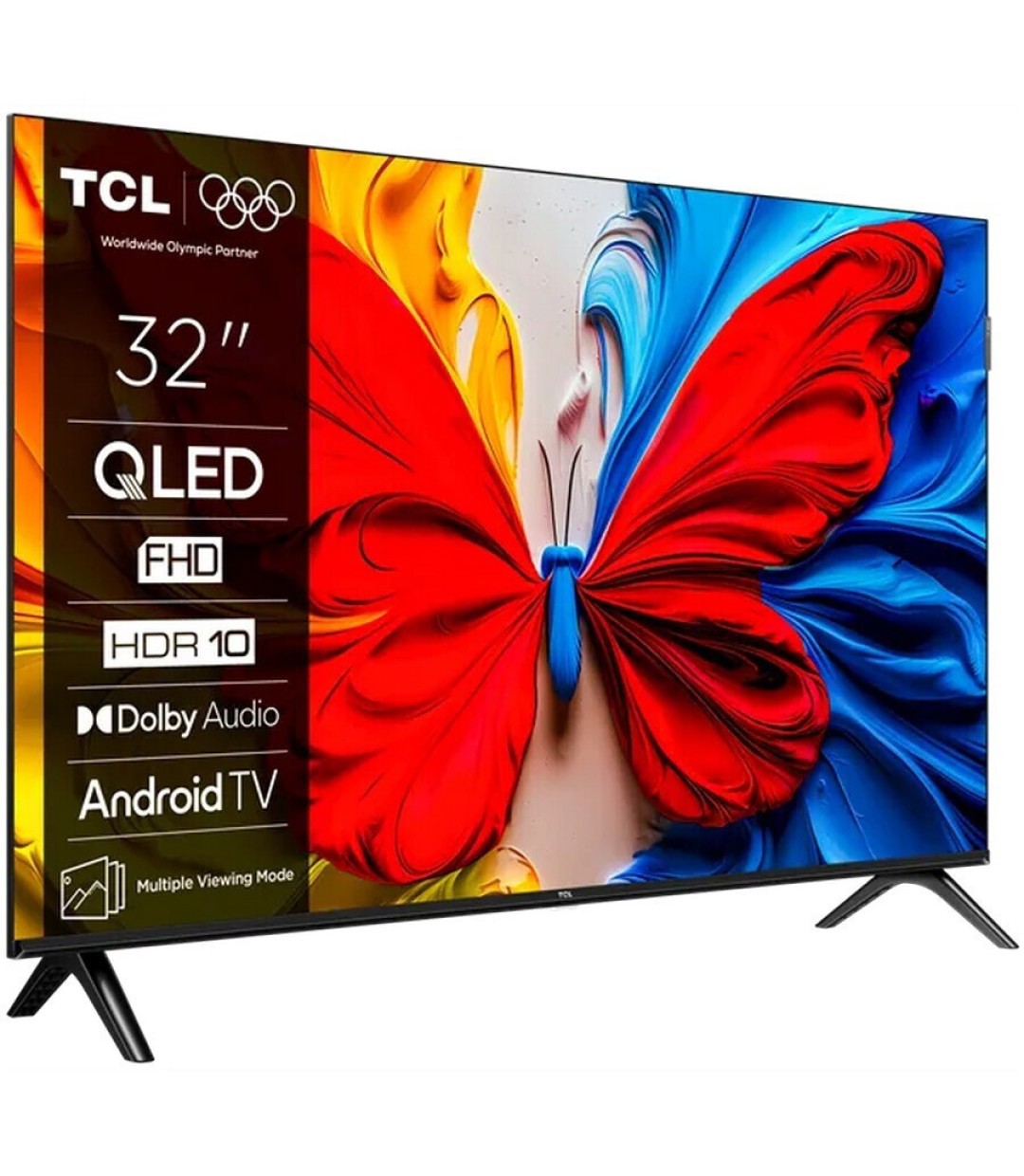 TCL Smart Τηλεόραση 32" Full HD QLED S5K HDR (2025) 32S5K