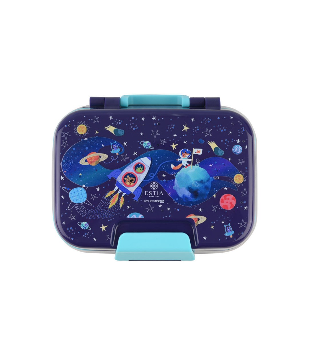 Estia Save The Aegean Πλαστικό Παιδικό Σετ Φαγητού 1.03lt Solar Jump 01-33521