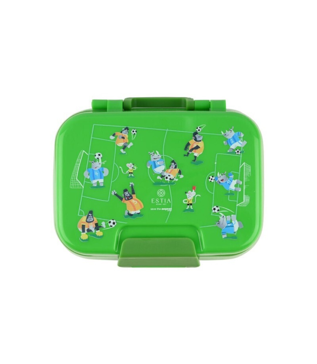 Estia Save The Aegean Πλαστικό Παιδικό Σετ Φαγητού 1.03lt Jungle Kick 01-33569