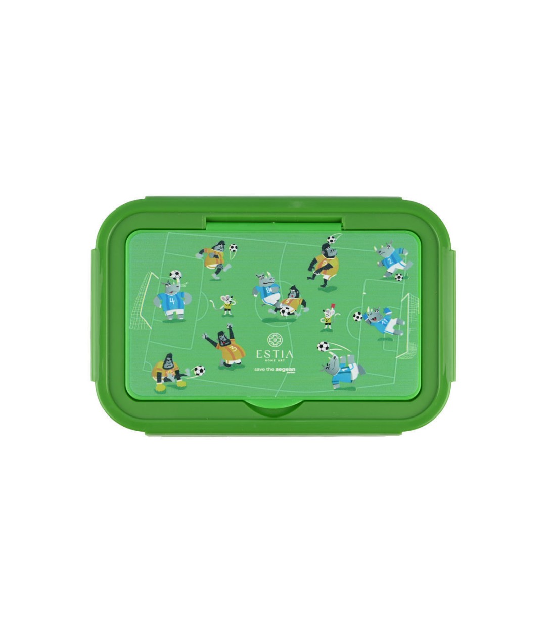 Estia Save The Aegean Πλαστικό Παιδικό Σετ Φαγητού 1.4lt Jungle Kick 01-33637