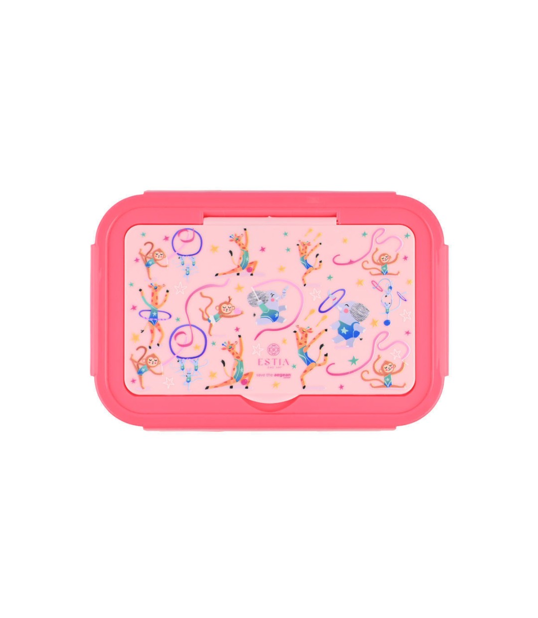 Estia Save The Aegean Ανοξείδωτο Παιδικό Σετ Φαγητού 0.9lt Wild Stunts 01-33675