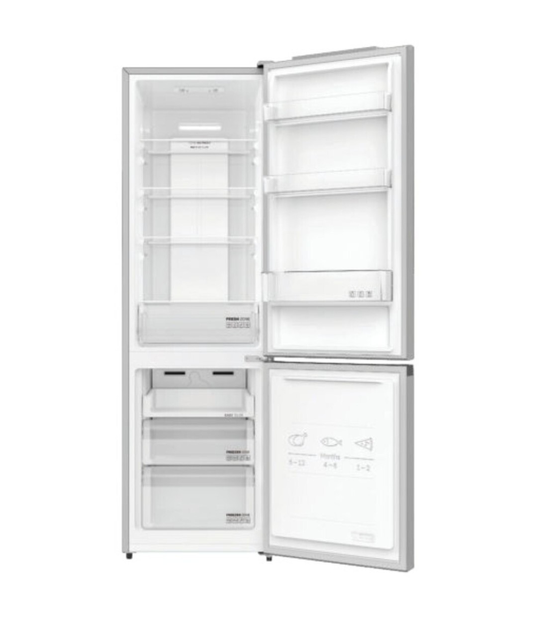 Princess Ψυγειοκαταψύκτης 262lt Total NoFrost Υ178.9xΠ55xΒ60εκ. Inox RCNE 341X