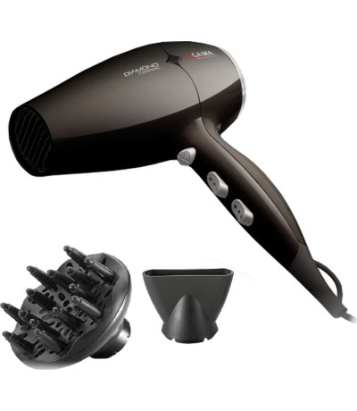 GA.MA Diamond Ceramic Πιστολάκι Μαλλιών με Φυσούνα 2300W GH 0301.37187