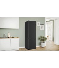 Bosch Ψυγειοκαταψύκτης 363lt Total NoFrost Υ203xΠ60xΒ66εκ. Μαύρος KGN392XCF