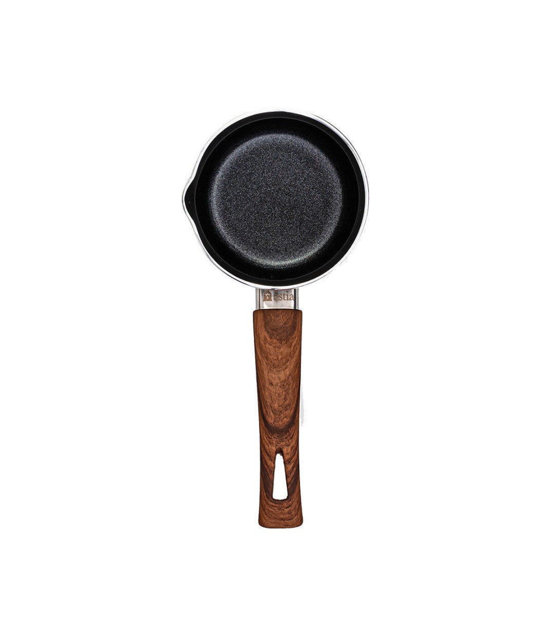 Estia Μπρίκι από Αλουμίνιο Stone σε Γκρι Χρώμα Αντικολλητικό 430ml