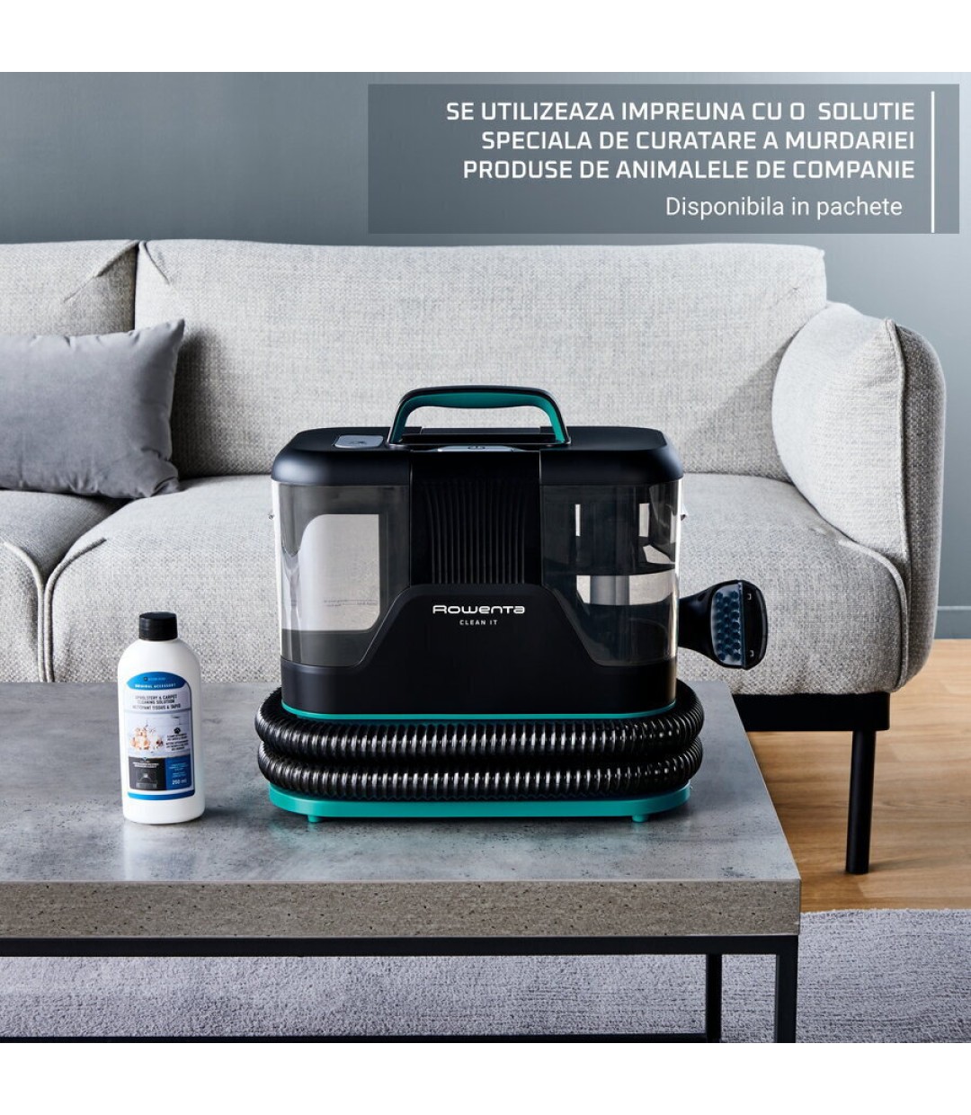 Σκούπα Rowenta IN 5020 CLEAN IT  Υγρών / Στερεών 750W με Πλαστικό Κάδο 2.3lt