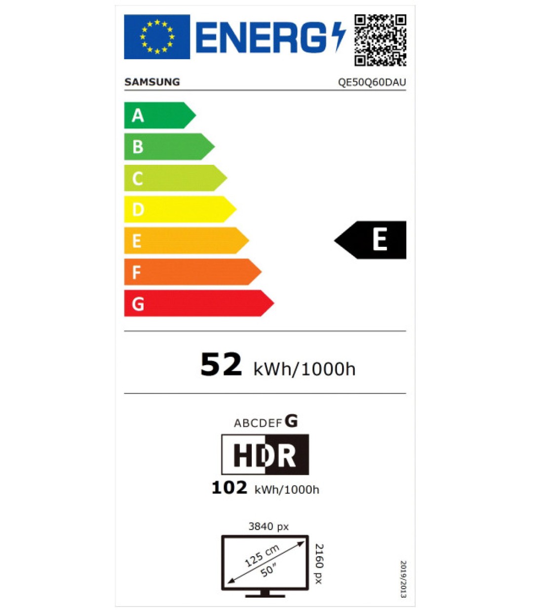 Samsung Smart Τηλεόραση 50" 4K UHD QLED Q60D HDR (2024) QE50Q60DAUXXH