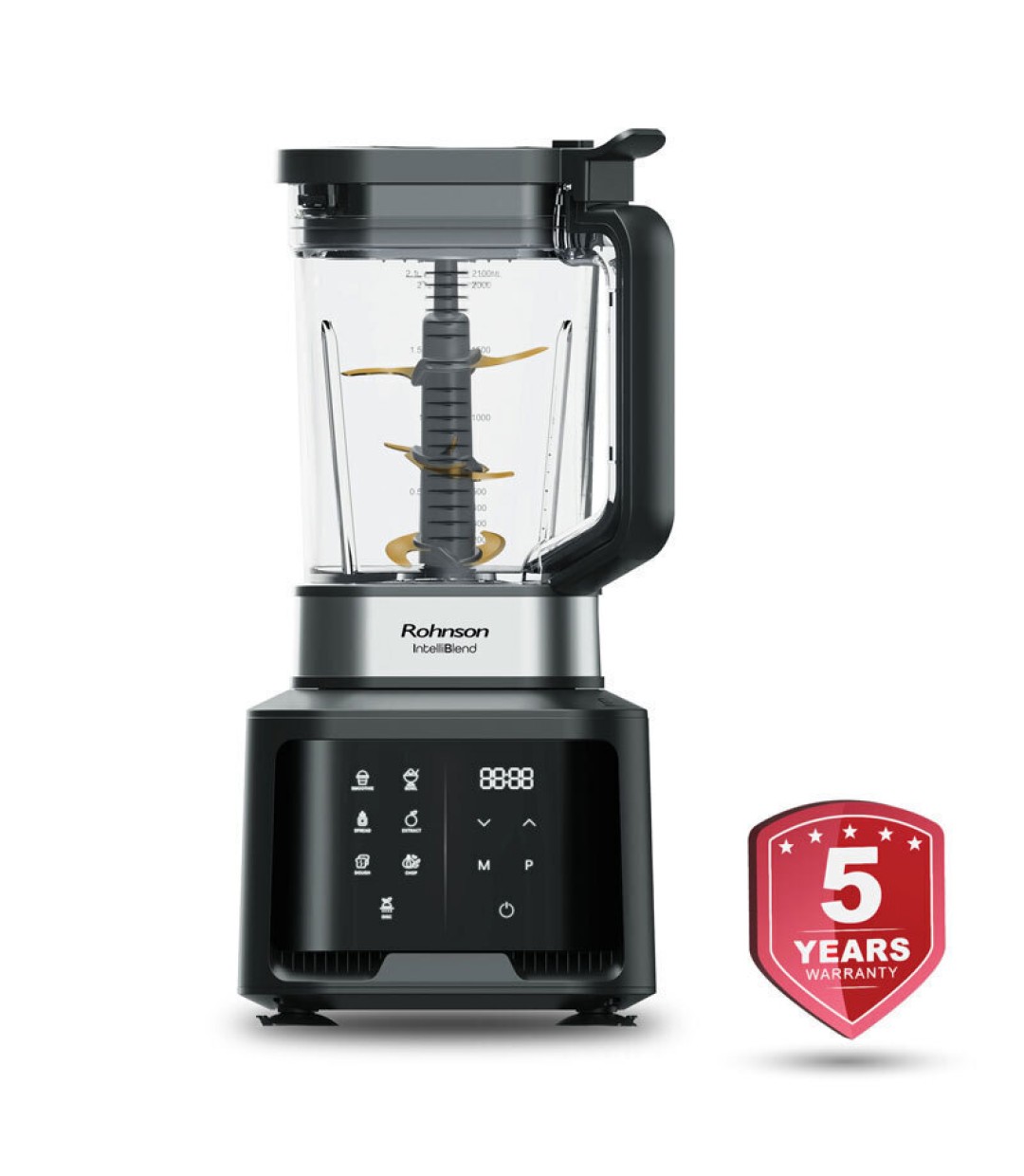 Rohnson Μπλέντερ για Smoothies 2.1lt 2000W Μαύρο R-5349 Rohnson Μπλέντερ για Smoothies 2.1lt 2000W Μαύρο R-5349