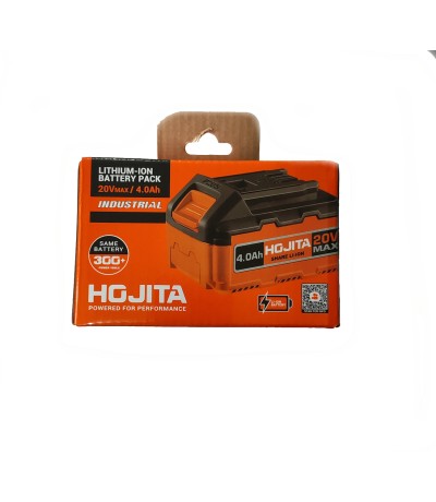 Hojita Μπαταρία Εργαλείου Λιθίου 20V με Χωρητικότητα 4Ah HJLBP 540 601001.004