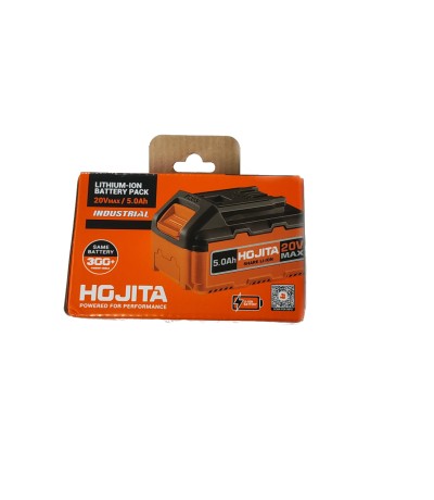 Hojita Μπαταρία Εργαλείου Λιθίου 20V με Χωρητικότητα 5Ah HJIBP 550 601001.005