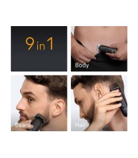 Braun All-in-one Series 5 Σετ Επαναφορτιζόμενης Κουρευτικής Μηχανής Μαύρο AIO5540 Braun All-in-one Series 5 Σετ Επαναφορτιζόμενης Κουρευτικής Μηχανής Μαύρο AIO5540