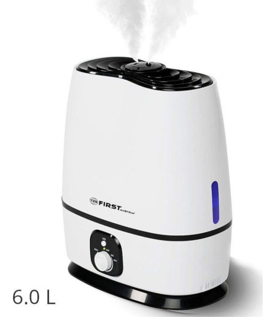  Υγραντήρας Υπερήχων First Austria FA-5599-A 6L 25W για Χώρους 30m²