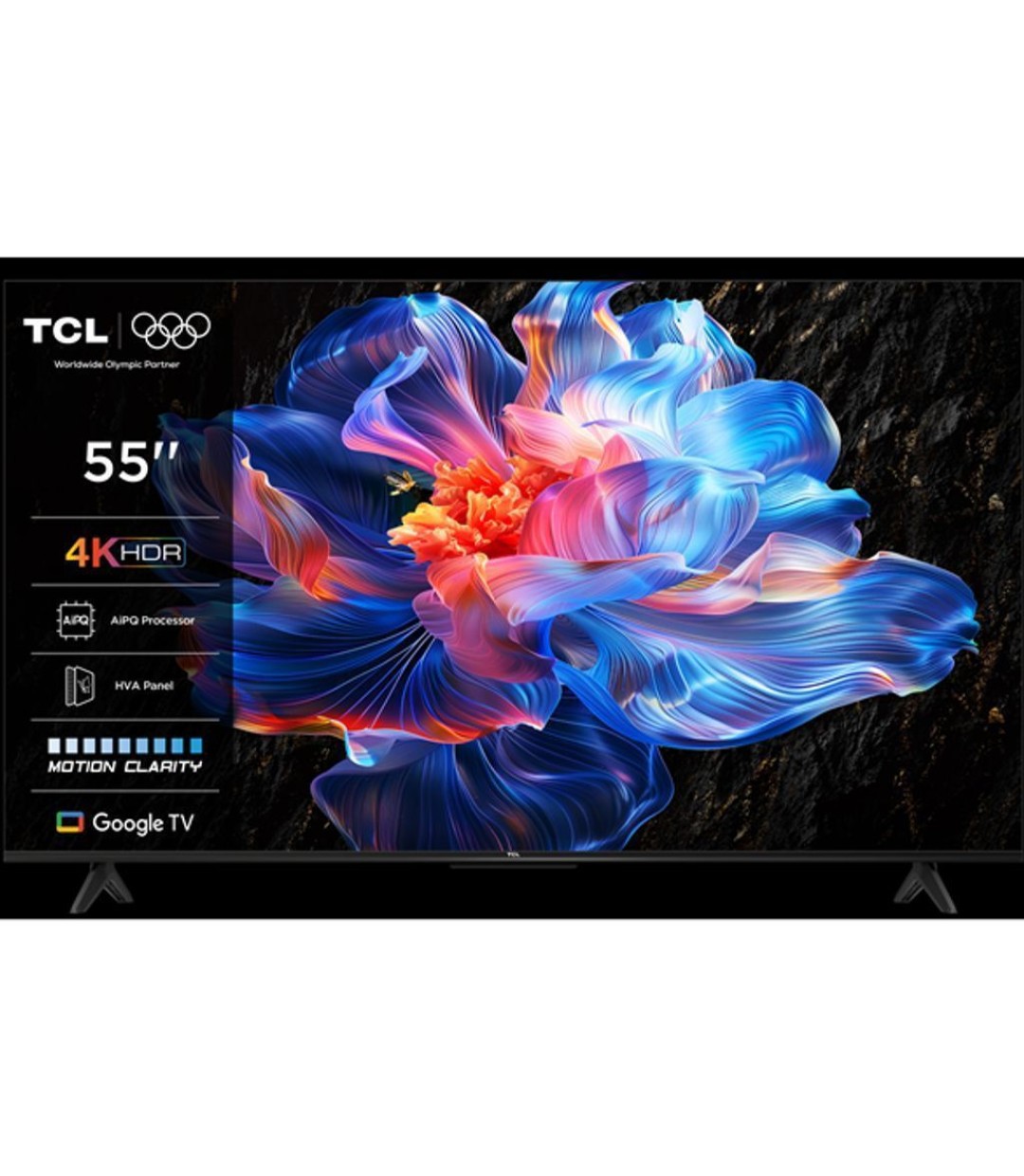 TCL Smart Τηλεόραση 55" 4K UHD LED P6K HDR (2025) 55P6K TCL Smart Τηλεόραση 55" 4K UHD LED P6K HDR (2025) 55P6K